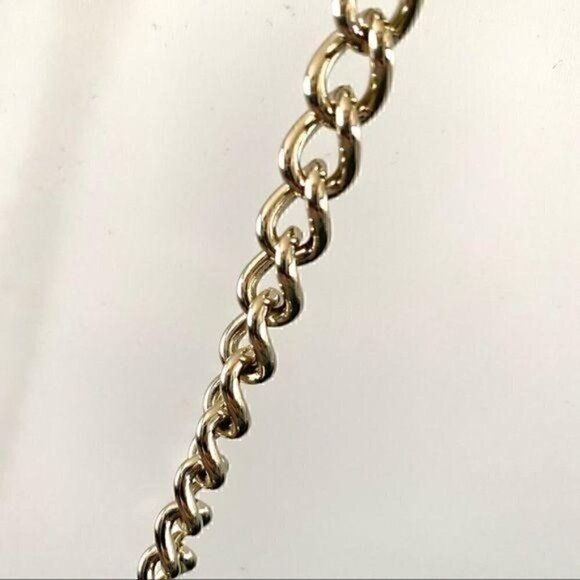 Kate Spade Black & Gold Cameron Convertible Crossbody Bag +upgraded Chain & tag - Picture 11 of 16